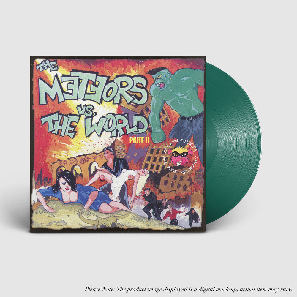 Meteors - Meteors Vs The World Part Ii [Clear Vinyl] (Grn) [Limited Edition]