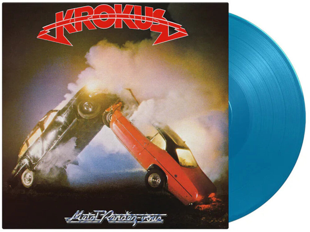 the album cover for Krokus - Metal Rendez-Vous (Blue) [Colored Vinyl] [Limited Edition] [180 Gram] (Hol)