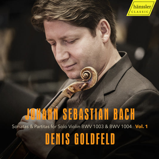 Pre-Order: Denis Goldfeld - J.S. Bach: Sons & Partitas For Solo Vn Bwv 1003 &
