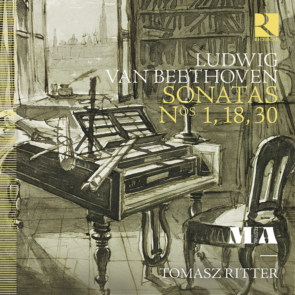 Pre-Order: Tomasz Ritter - Beethoven: Sons Nos. 1 18 & 30