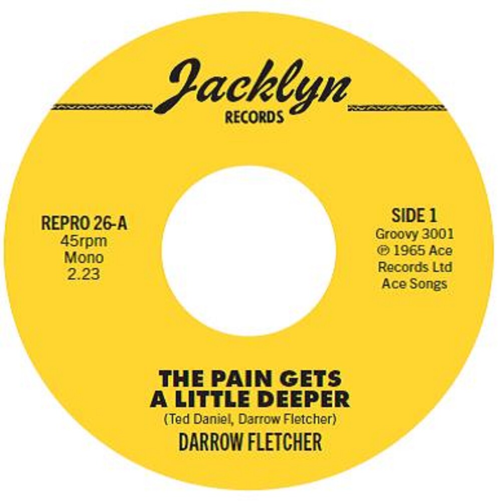 Darrow Fletcher - Pain Gets A Little Deeper / My Judgement Day (Uk)