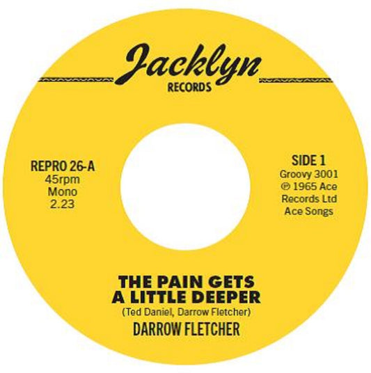 Darrow Fletcher - Pain Gets A Little Deeper / My Judgement Day (Uk)