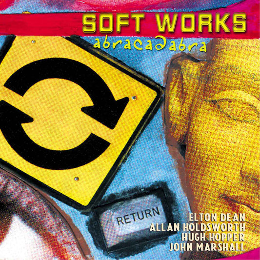 the album cover for Soft Works - Abracadabra