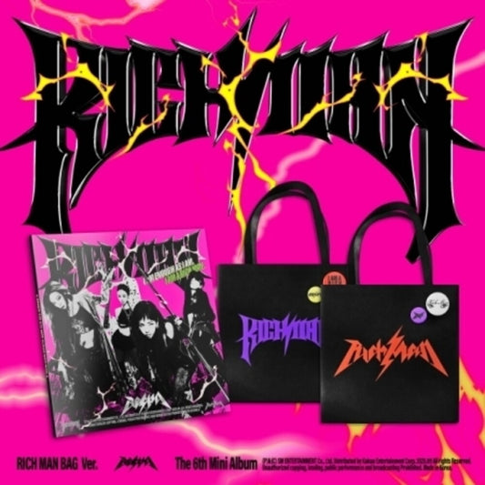 the album cover for Aespa - Rich Man - Rich Man Bag Version (Phot) (Asia)