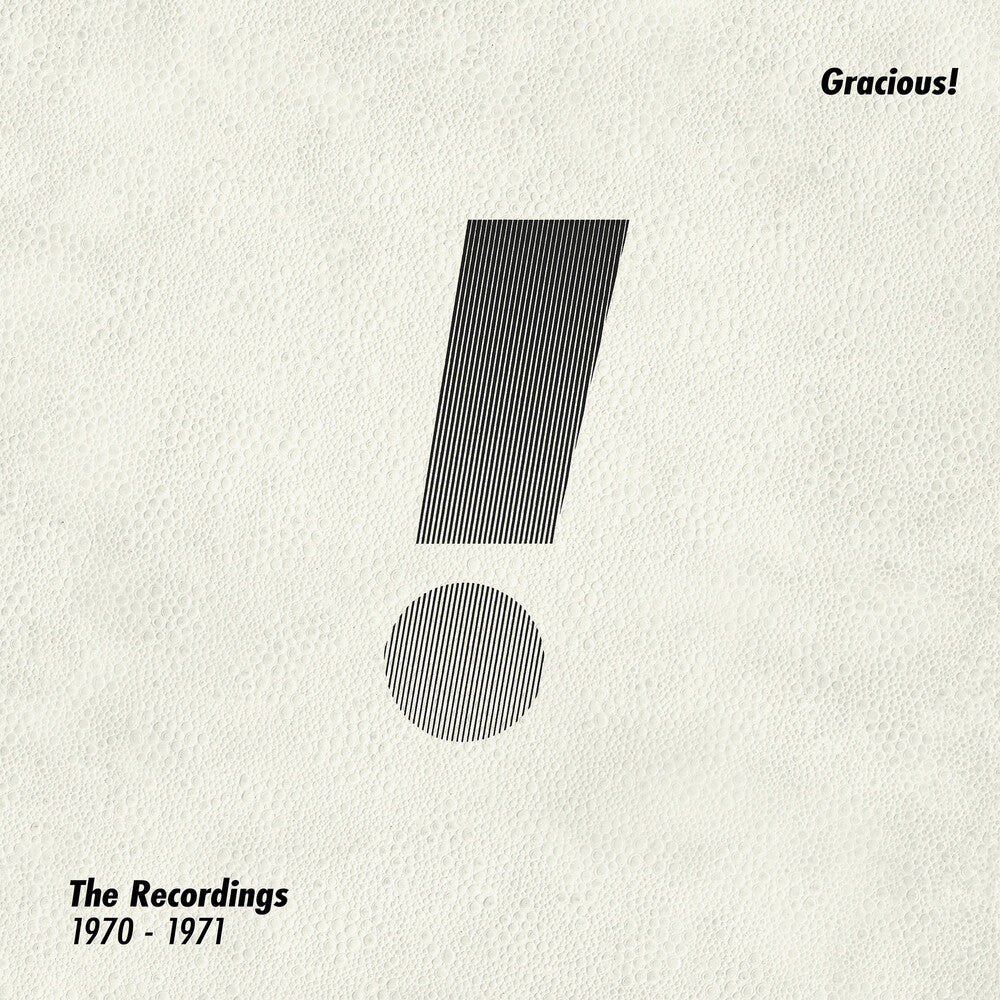 the album cover for Gracious - Once On A Windy Day: The Recordings 1970-1971