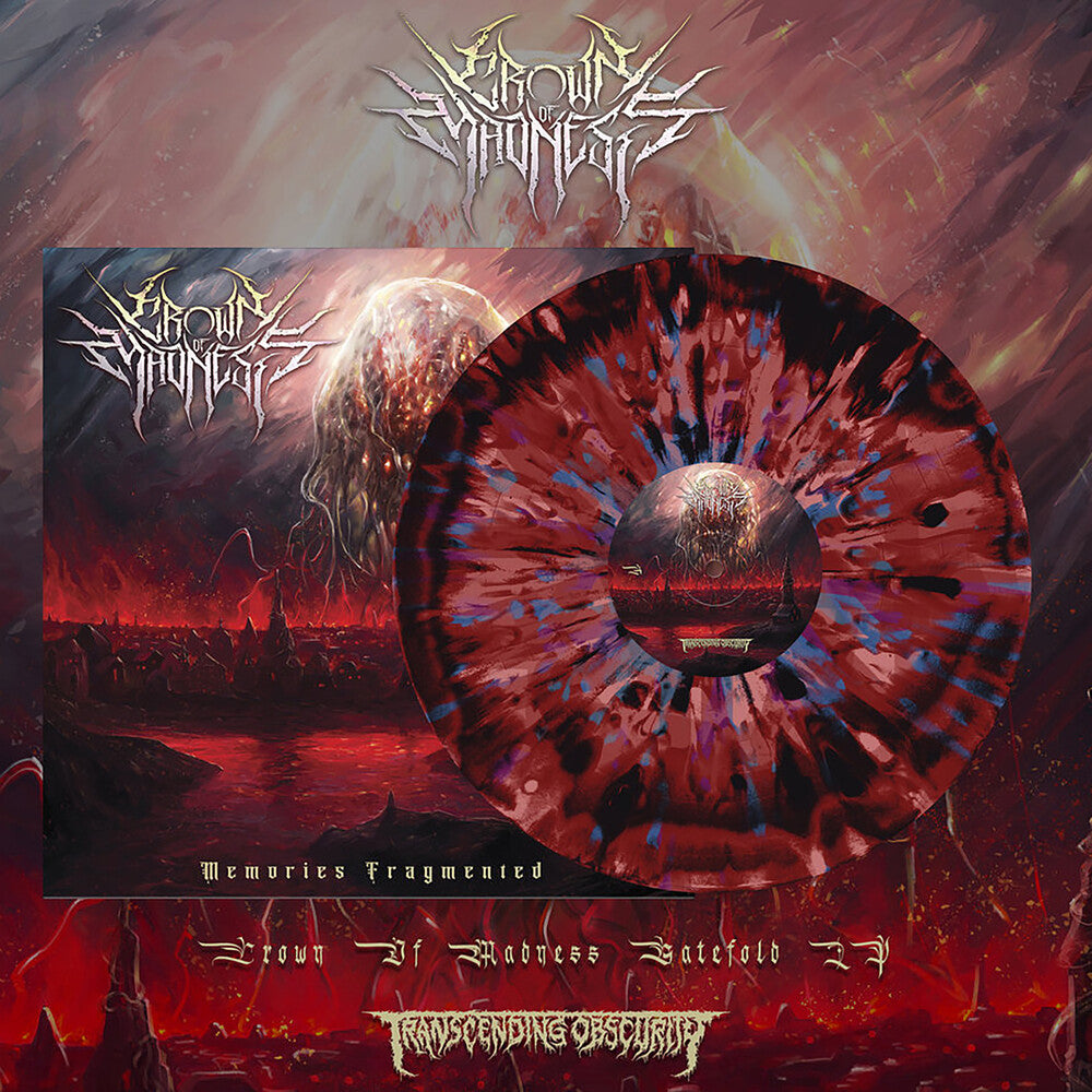 the album cover for Crown Of Madness - Memories Fragmented (Gate)