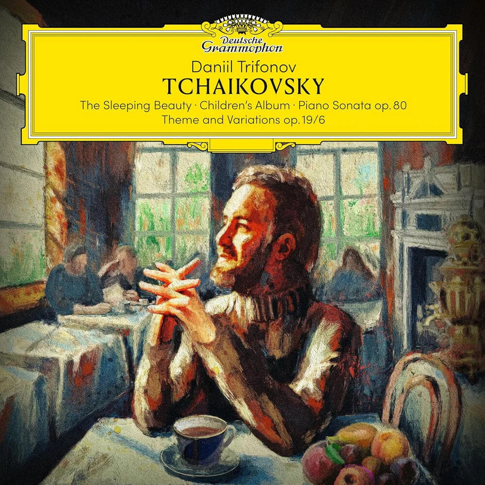 the album cover for Daniil Trifonov - Tchaikovsky