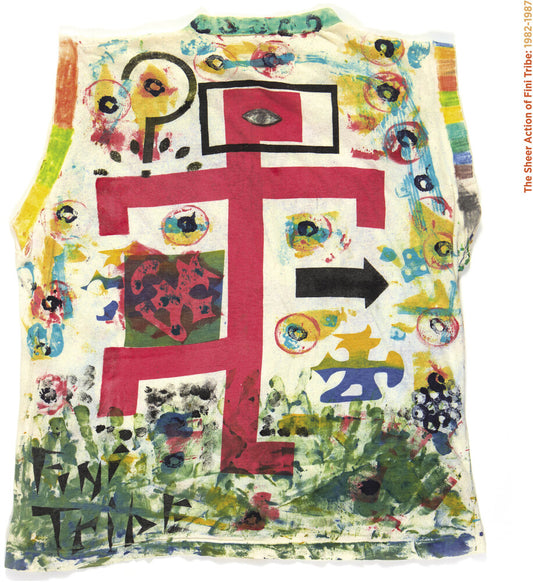 the album cover for Fini Tribe - Sheer Action Of Fini Tribe (1982-1987)