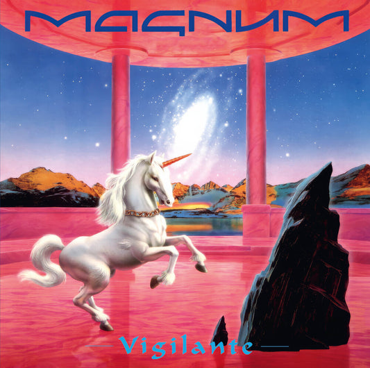 the album cover for Magnum - Vigilante (Hol)