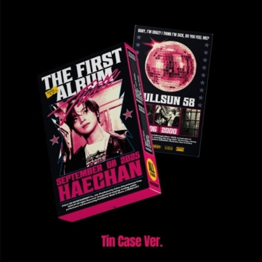 the album cover for Haechan - Taste-Tin Case Version (Pin) (Phob) (Phot) (Asia)