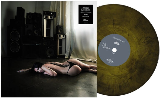 the album cover for Maggie Lindemann - I feel everything [Indie Exclusive Translucent Galaxy Vinyl]