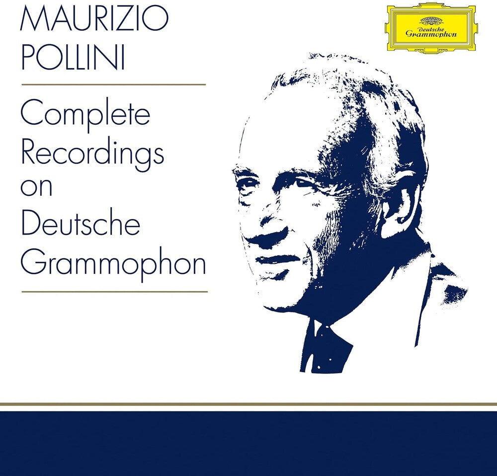 the album cover for MAURIZIO POLLINI - Complete Recordings On Deutsche Grammophon (W/Dvd)