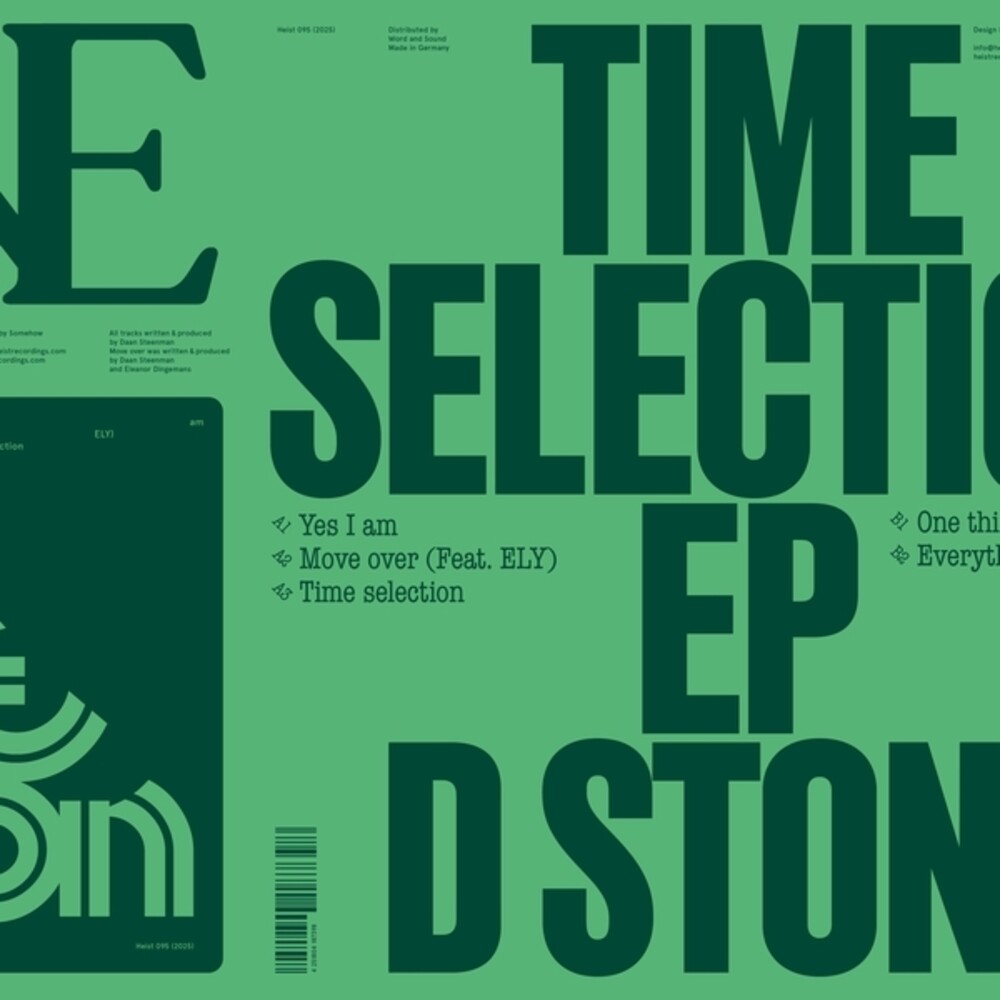 the album cover for D Stone - Time Selection (Ep)