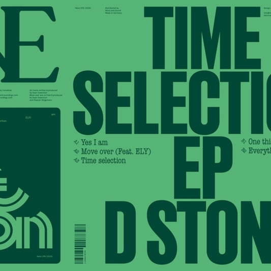 the album cover for D Stone - Time Selection (Ep)