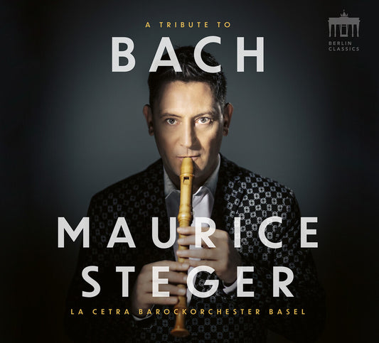 Pre-Order: Maurice Steger - Tribute To Bach