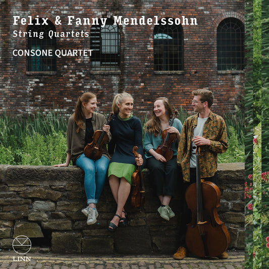 Pre-Order: Consone Quartet - Felix & Fanny Mendelssohn: Str Quartets