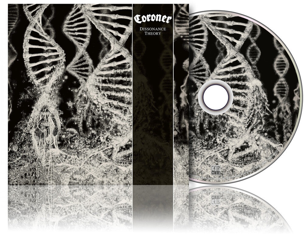 the album cover for Coroner - Dissonance Theory [With Booklet] (Jewl)