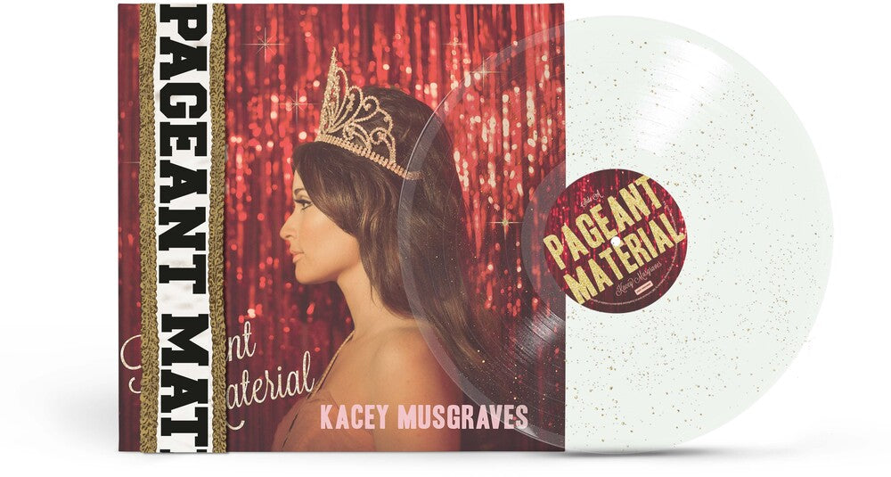 Kacey Musgraves - Pageant Material (10 Year Anniversary) [Clear Gold Glitter Vinyl]