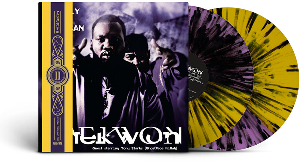 Raekwon - Only Built 4 Cuban Linx... Pt. II [Indie Exclusive half-and-half purple & yellow with black splatter LP]