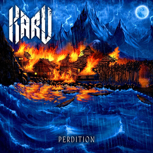 the album cover for Karu - Perdition