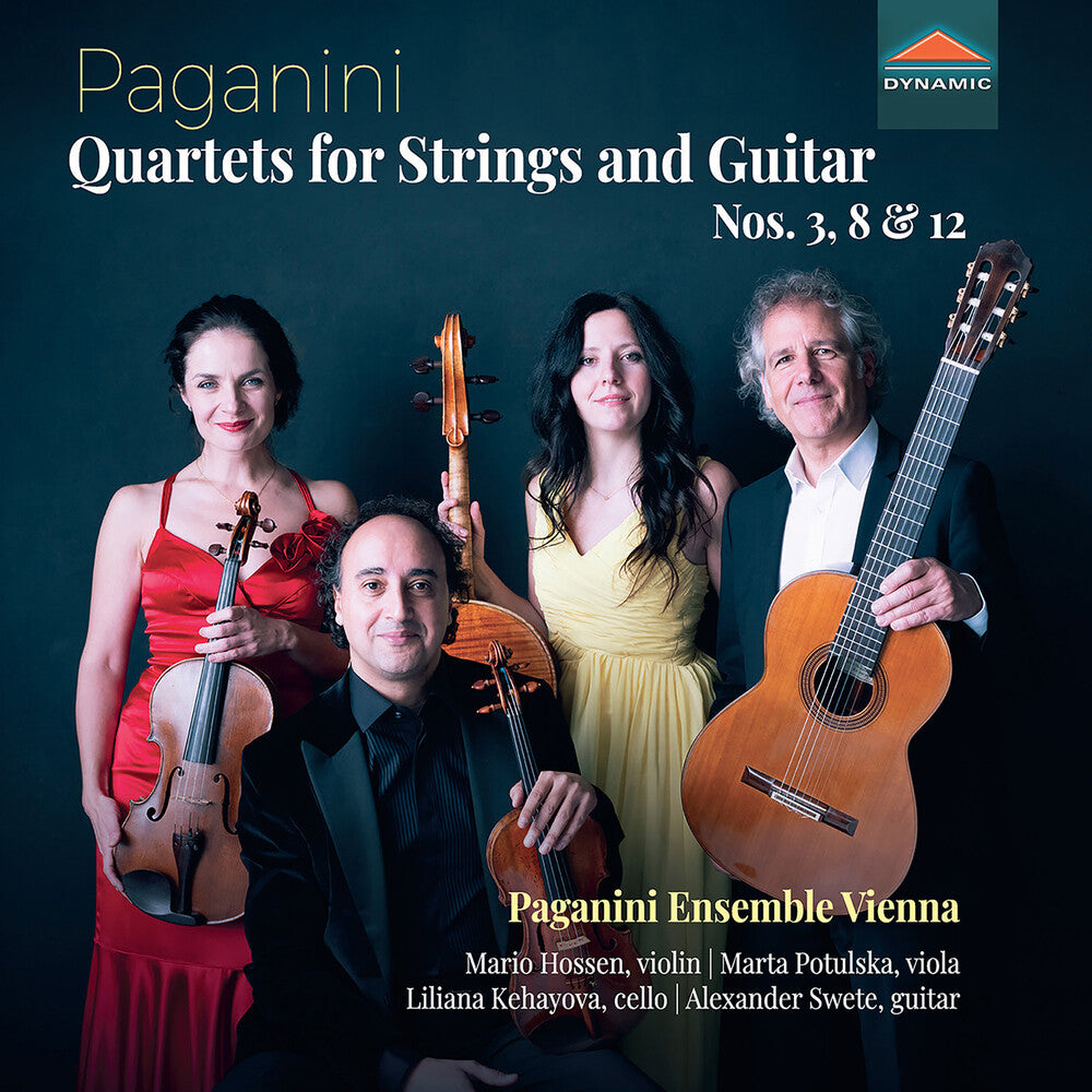Paganini Ensemble Vienna - Nicolo Paganini: Qrts For Strsand Guitar Nos. 3 Op