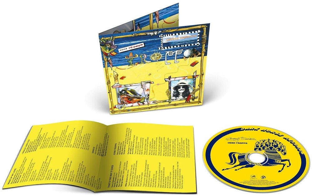 the album cover for George Harrison - Gone Troppo