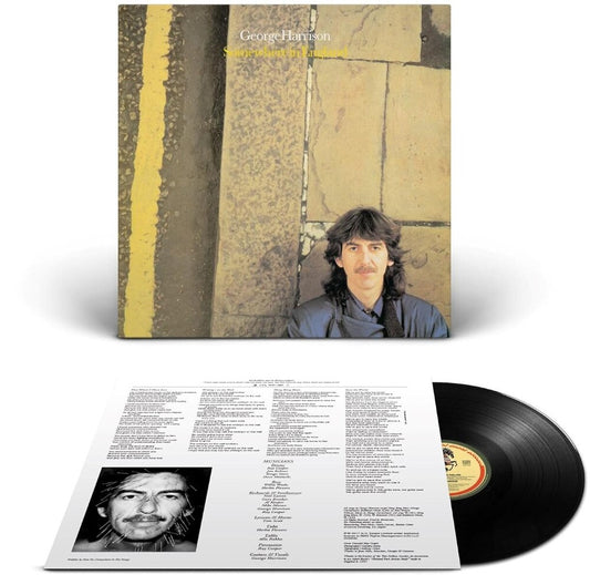the album cover for George Harrison - Somewhere In England [180 Gram]