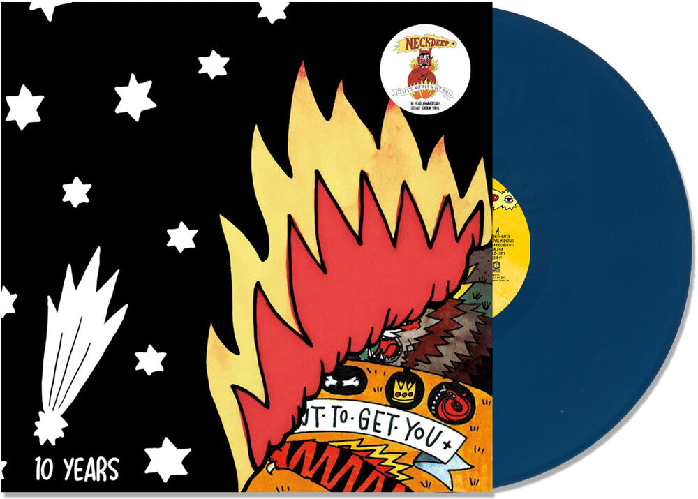 the album cover for Neck Deep - Life's Not Out To Get You (10 Yr Anniversary) Blue