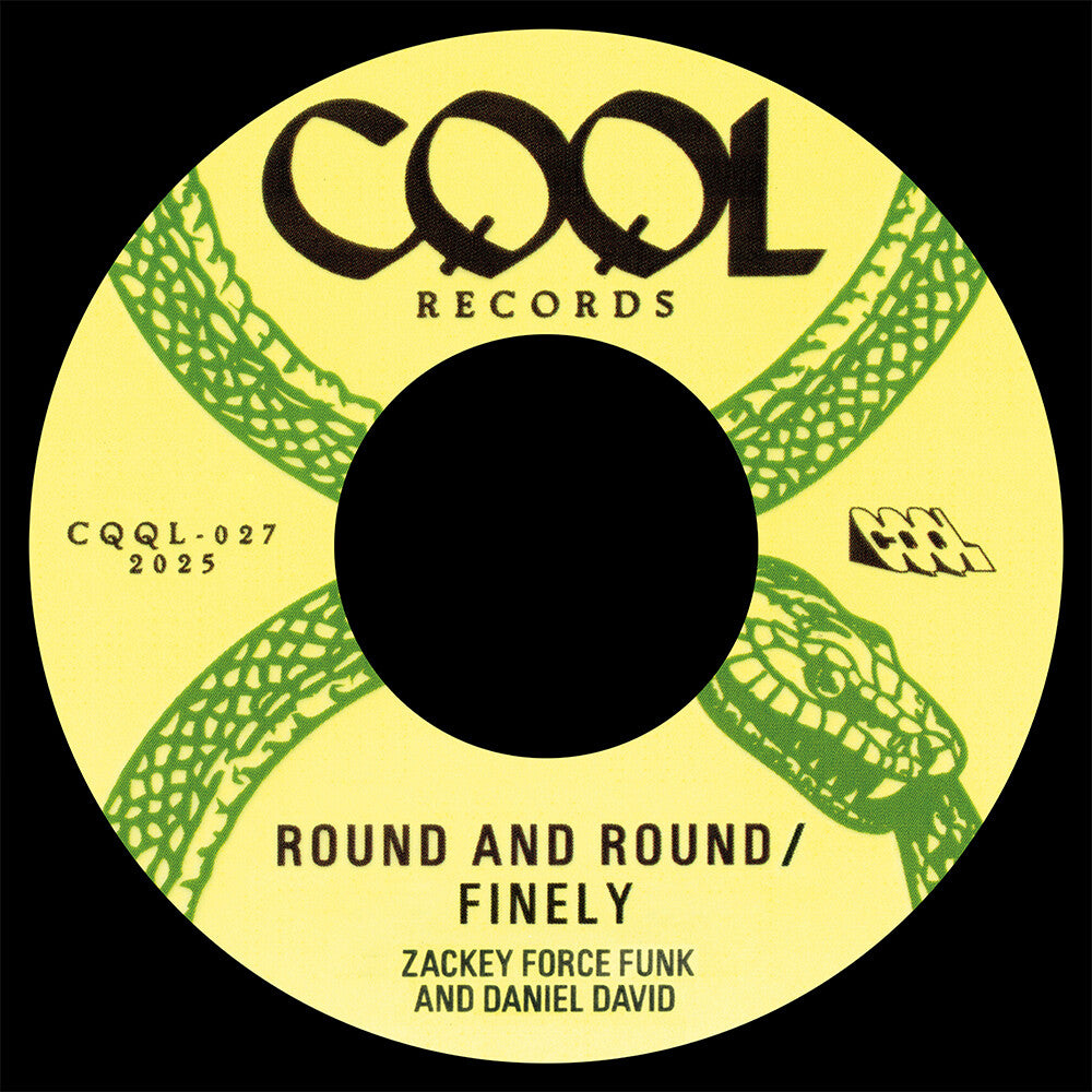 Zackey Force Funk and Daniel David - Round and Round b/w Finely