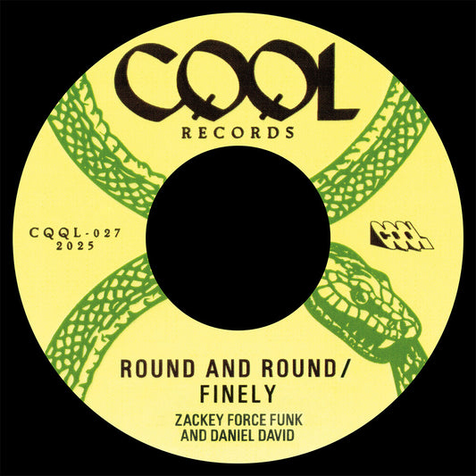 Zackey Force Funk and Daniel David - Round and Round b/w Finely