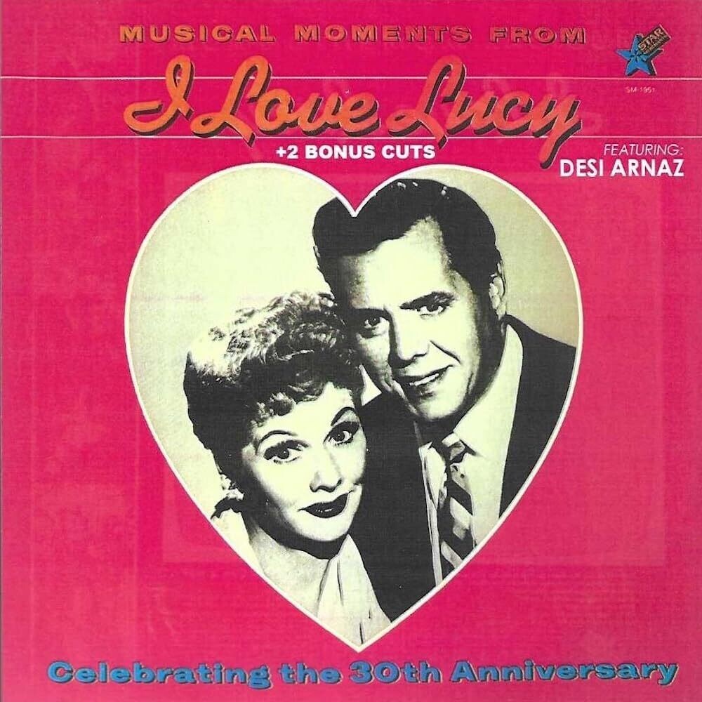 the album cover for Original Cast - Musical Moments From I Love Lucy Feat Desi Arnaz