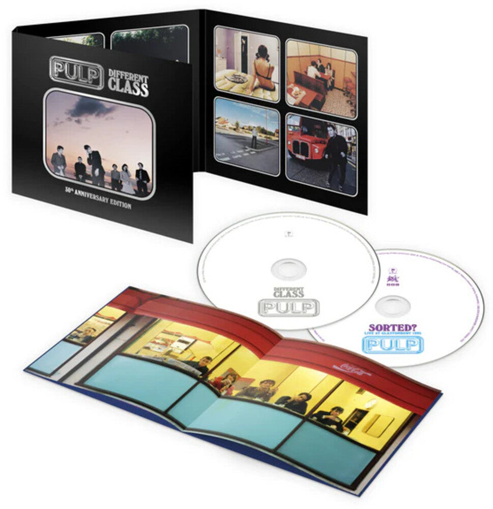 the album cover for Pulp - Different Class 30 (Uk)