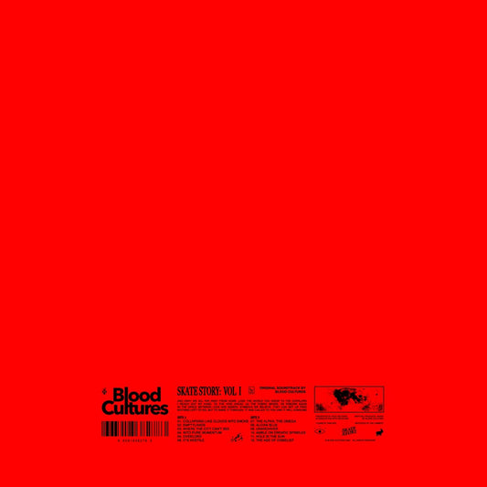 the album cover for Blood Cultures - Skate Story Vol. 1 [Colored Vinyl] (Red)