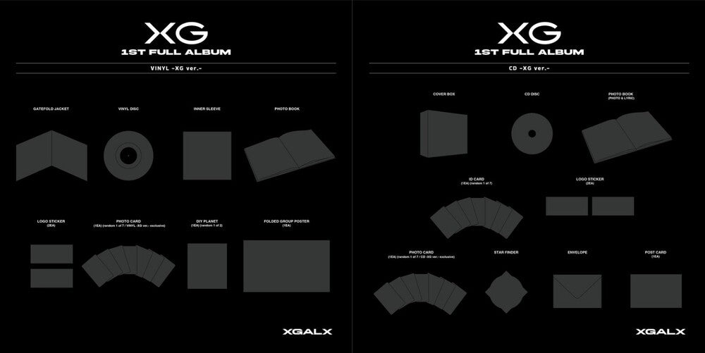 XG - Tbd Title/1st Full Album (W/Book) (Gate) (Post)