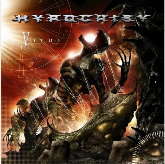 the album cover for Hypocrisy - Virus