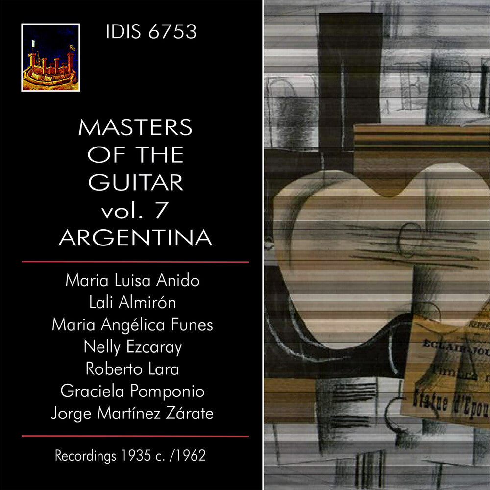 Pre-Order: Maria Anido  Luisa - Master Of The Guitar Vol. 7 - Argentina