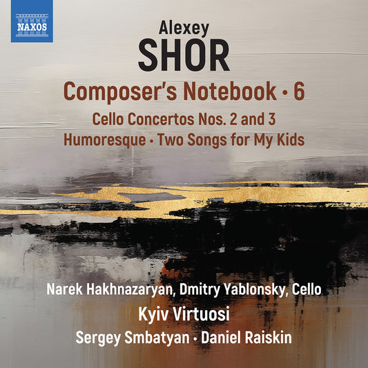 Pre-Order: Narek Hakhnazaryan - Shor: Composer's Notebook Vol. 6