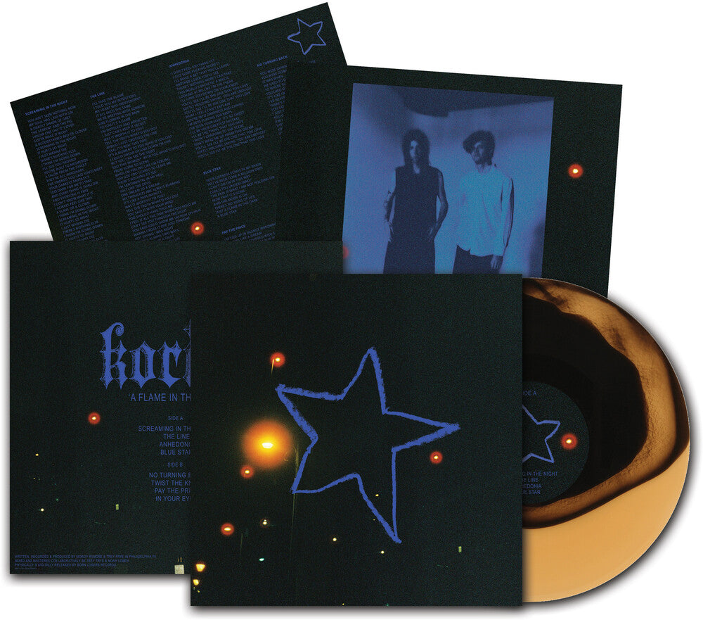 Korine - A Flame In The Dark [LP Gold Black Swirl]