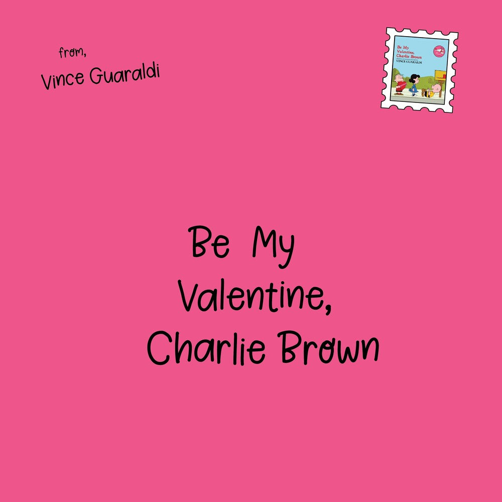 Vince Guaraldi - Be My Valentine, Charlie Brown - Selections From The Original Soundtrack [Indie Exclusive Red Heart Shaped LP]