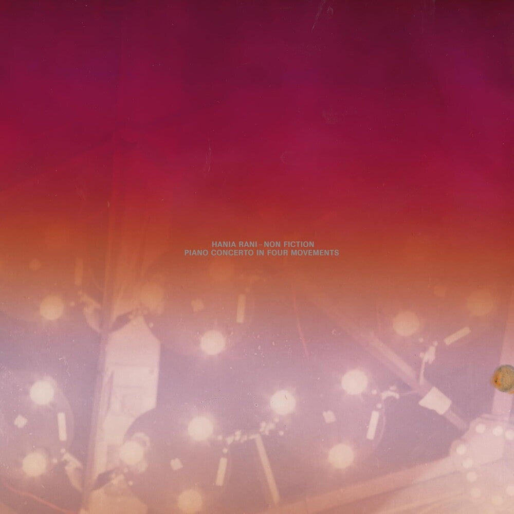 the album cover for Rani / Wylie / Manchester Collective - Non Fiction - Piano Concerto in Four Movements