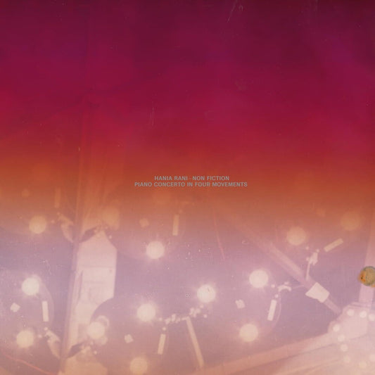 the album cover for Rani / Wylie / Manchester Collective - Non Fiction - Piano Concerto in Four Movements