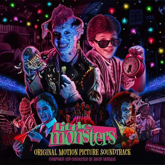 the album cover for David Newman  (Colv) (Gate) - Little Monsters - O.S.T. [Colored Vinyl] (Gate)