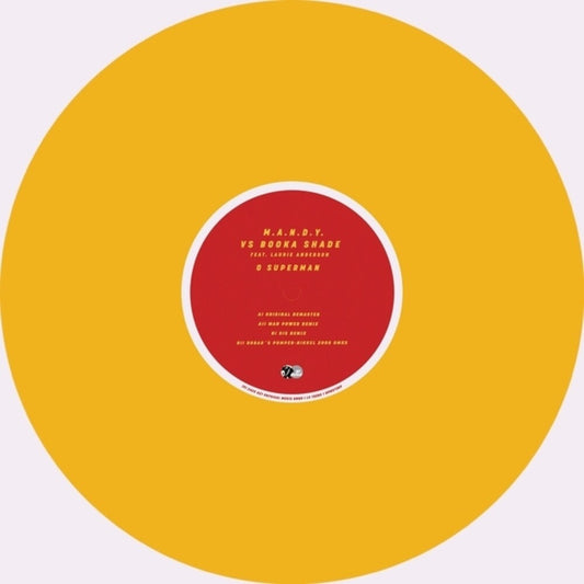 Mandy / Booka Shade / Laurie Anderson - O Superman 2025 [Colored Vinyl] (Ep) (Ylw)