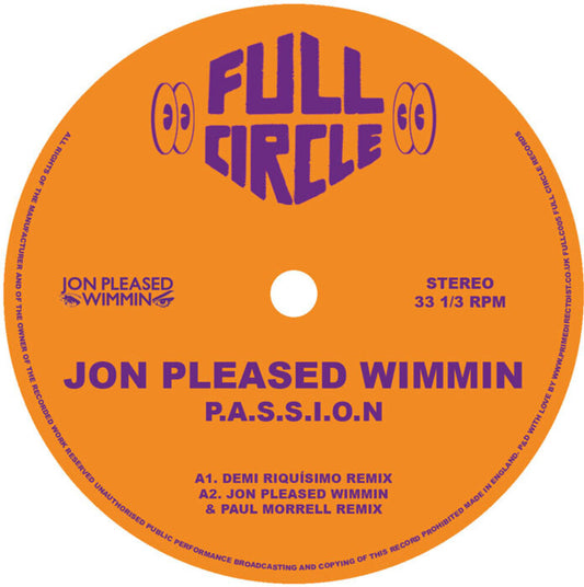 Jon Wimmin  Pleased - P.A.S.S.I.O.N. (2025 Remixes)