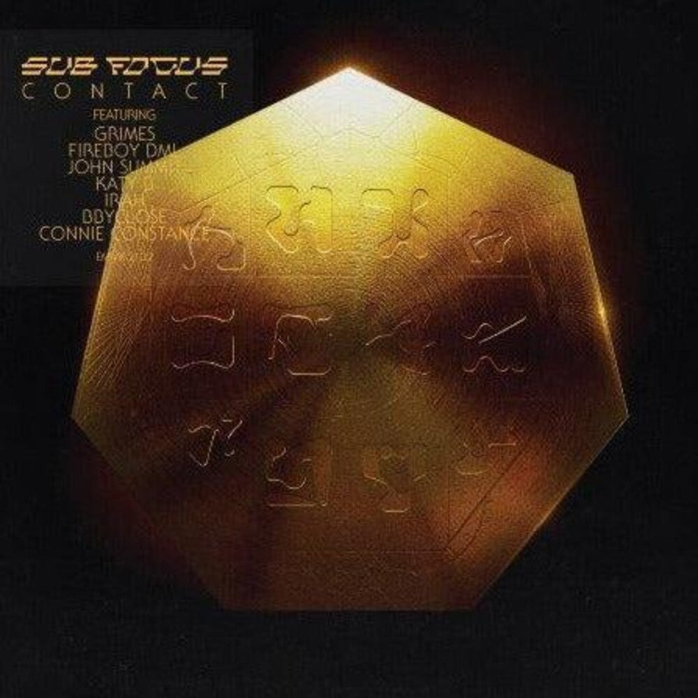 the album cover for Sub Focus - Contact