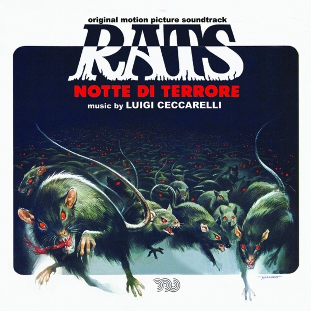 the album cover for Luigi Ceccarelli  (Ita) - Rats Notte Di Terrore - O.S.T. (Ita)