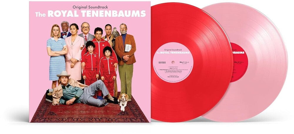 the album cover for Royal Tenenbaums / O.S.T. (Colv) (Pnk) (Red) - Royal Tenenbaums / O.S.T. [Colored Vinyl] (Pnk) (Red)