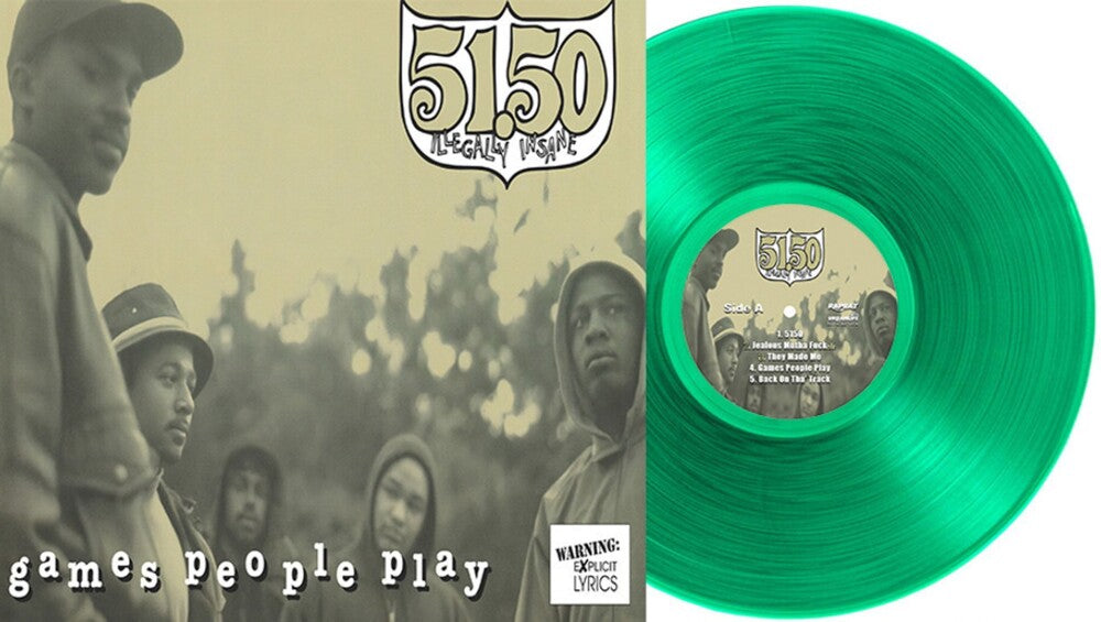 51.50 - Games People Play - Green [Colored Vinyl] (Grn)