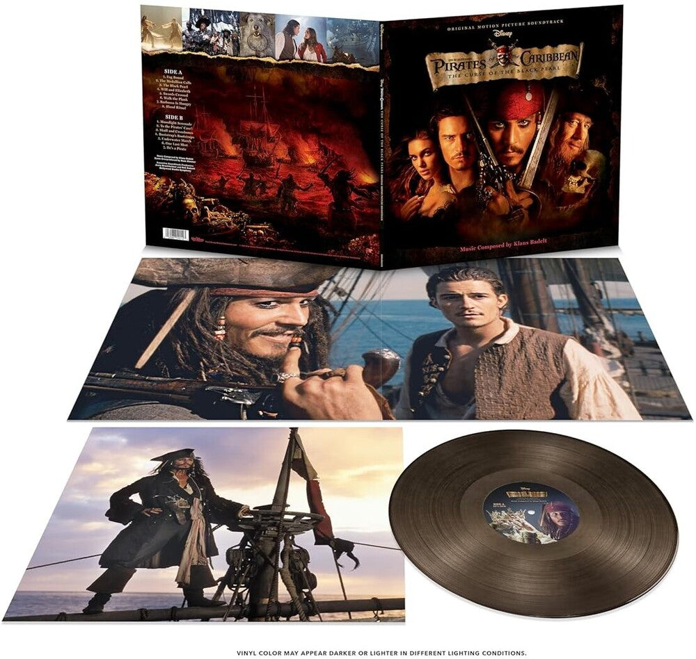 the album cover for Klaus Badelt  (Colv) (Bice) - Pirates Of The Caribbean: The Curse Of The - O.S.T