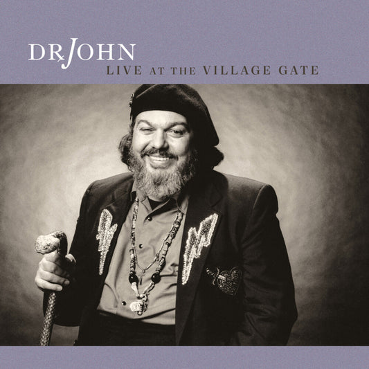 the album cover for Dr John - Live At The Village Gate